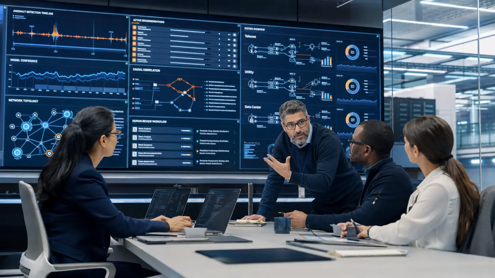 AI-assisted operational intelligence reviewed by engineering experts