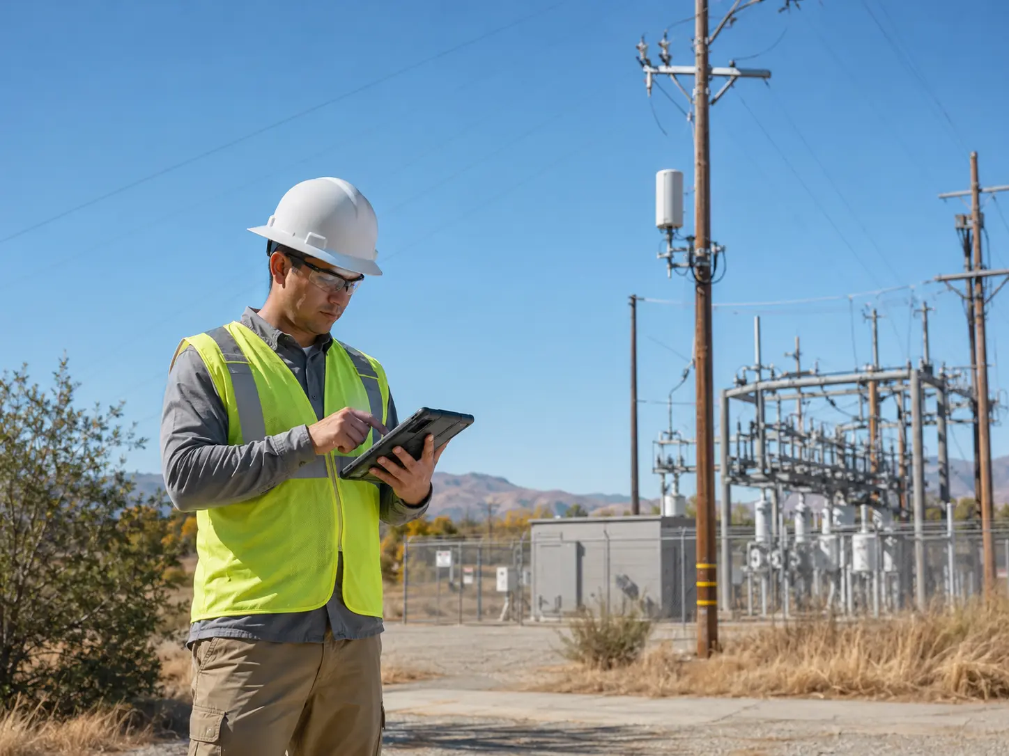 Field engineering for connected critical infrastructure